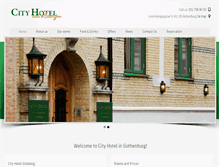 Tablet Screenshot of cityhotelgbg.se